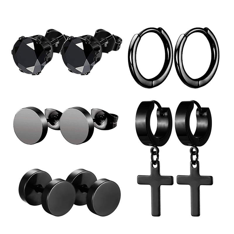 devQ5-Pairs-Black-Unisex-Earrings-Set-Stainless-Steel-Piercing-Hoop-Earrings-for-Men-Women-Gothic-Street